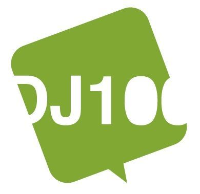 DJ100 logo Groen