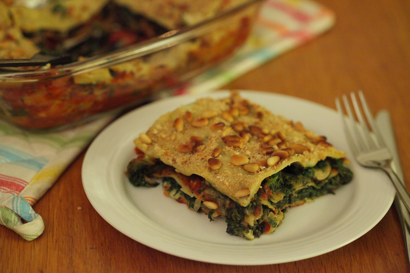 Lasagne Tricolore: Vegan Challenge Recept!