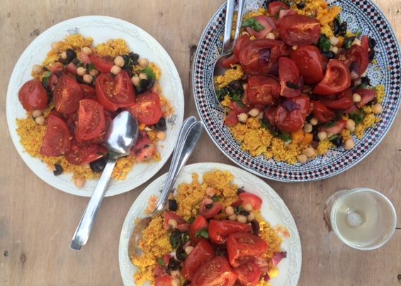 Slow Roasted Tomaten Met Couscous